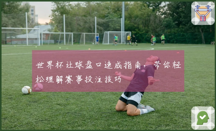世界杯让球盘口速成指南，带你轻松理解赛事投注技巧